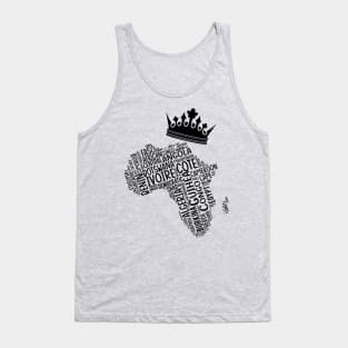 Black History, Africa Map, Colors, African American, Black Tank Top